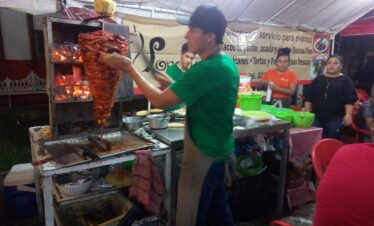 Night- Street Food, Walking and Shopping in Downtown Puerto Vallarta
