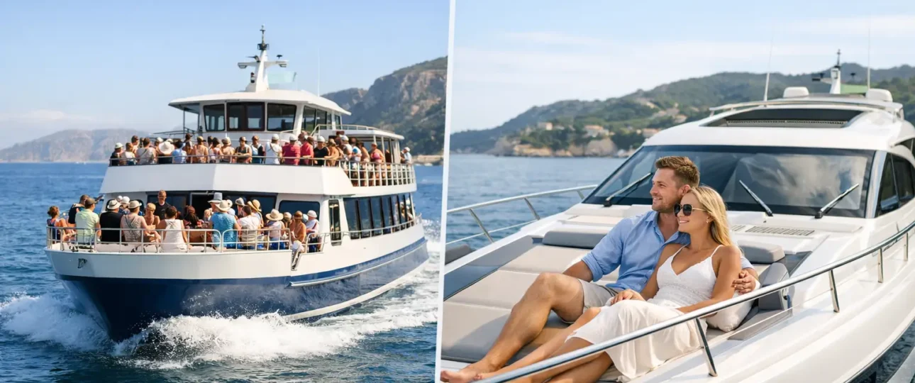 Group Boat Tour Versus Charter for Your Trip